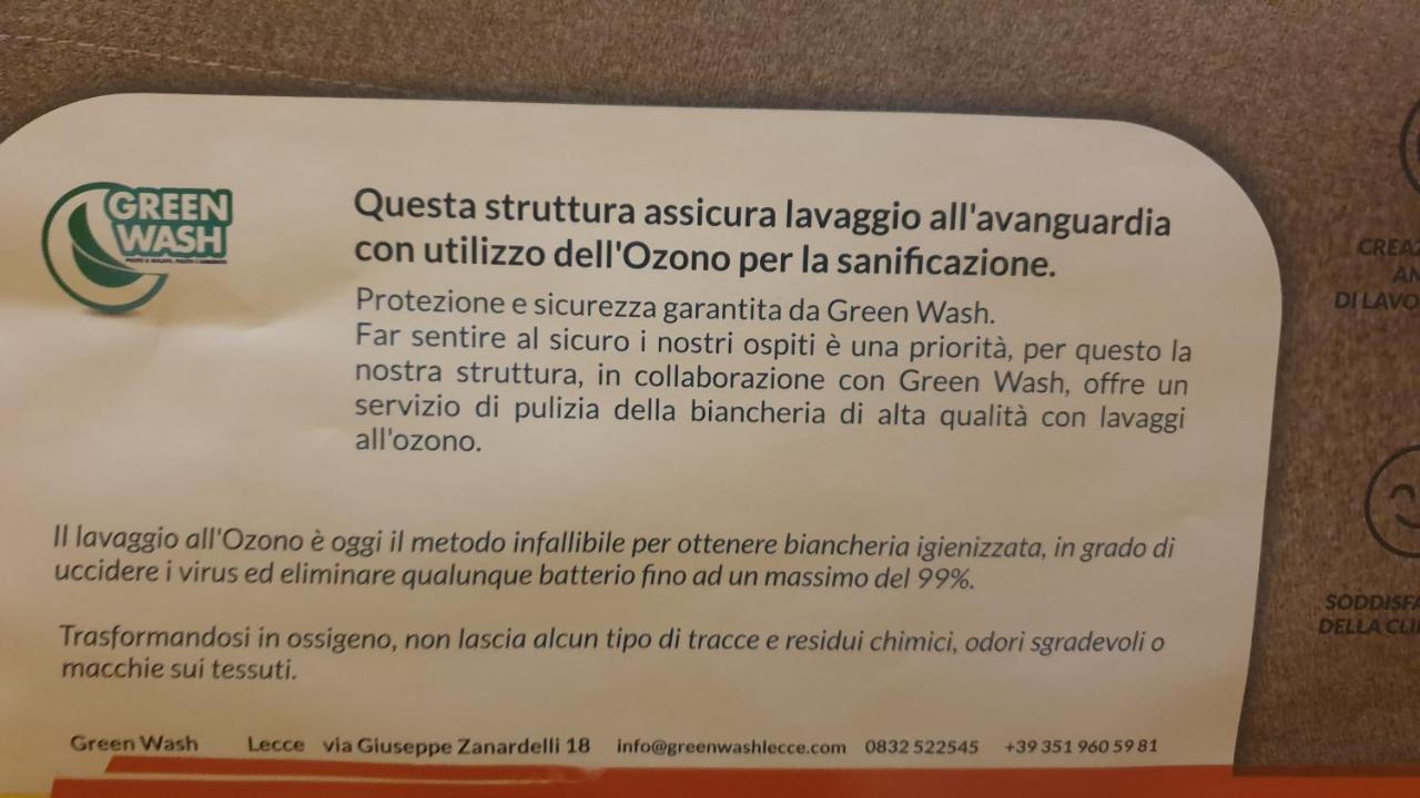 Bed and Breakfast Barocco.Oberdan Lecce Zimmer foto
